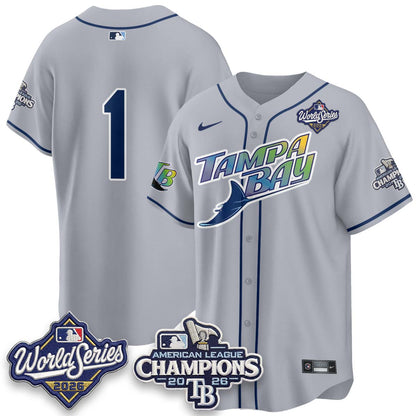 TB WS26 & AL Champions Throwback Jersey - Stitched