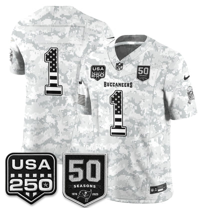 TB 2026 Salute to Service Edition Vapor Jersey - Stitched (Tiktok)