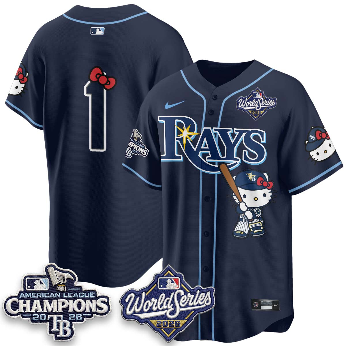 TB WS26 & AL Champions x Meow KT Vapor Jersey - Stitched
