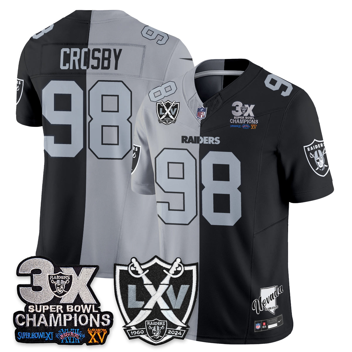 LVR Split Edition Vapor Jersey V2- Stitched