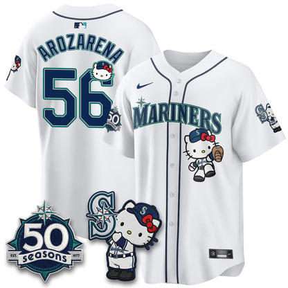 SEA x Meow KT Night Limited Teal Jersey - All Stitched