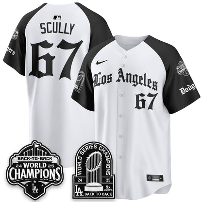 LAD WS Champions Back 2 Back Patch Vapor Premier Limited Gothic Gold Edition Jersey - All Stitched