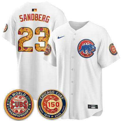 Chicago Cubs Deep Dish Pizza Vapor Limited Jersey - Stitched