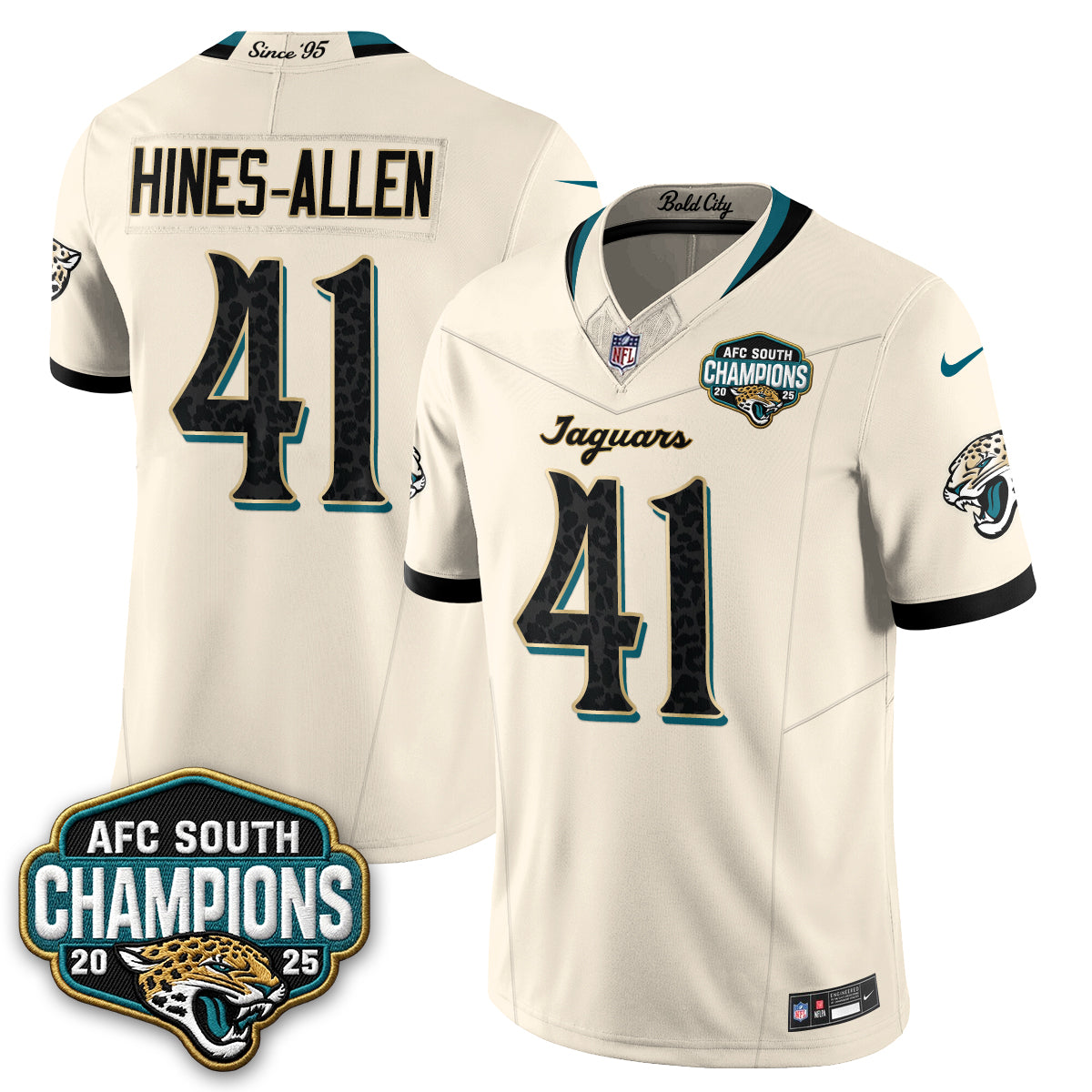 Jacksonville Jaguars 2026 Rivalries Vapor Jersey - Stitched
