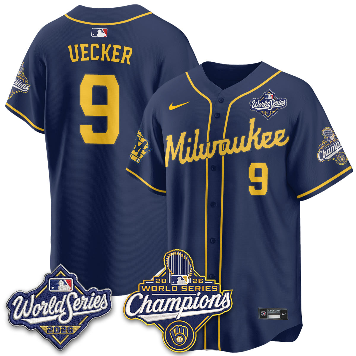 MIL 2026 WS Champions Vapor Home Jersey - Stitched (#11)