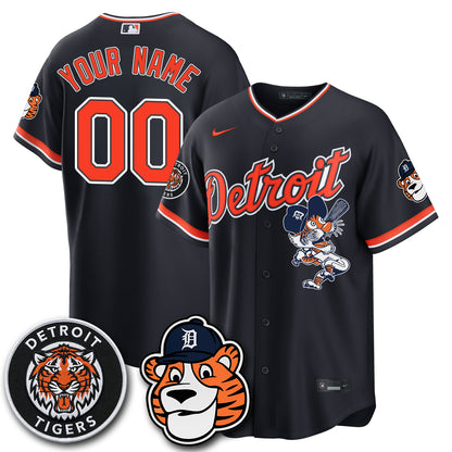 DET Paws Edition Vapor Limited  Custom Jersey - Stitched