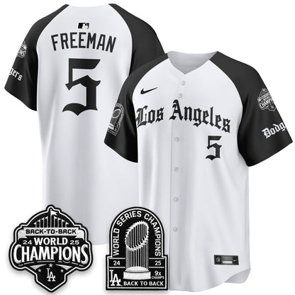 LAD WS Champions Back 2 Back Patch Vapor Premier Limited Gothic Gold Edition Jersey - All Stitched