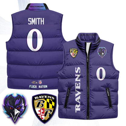 BAL "The Flock" Puffer Vest - Printed (V2)