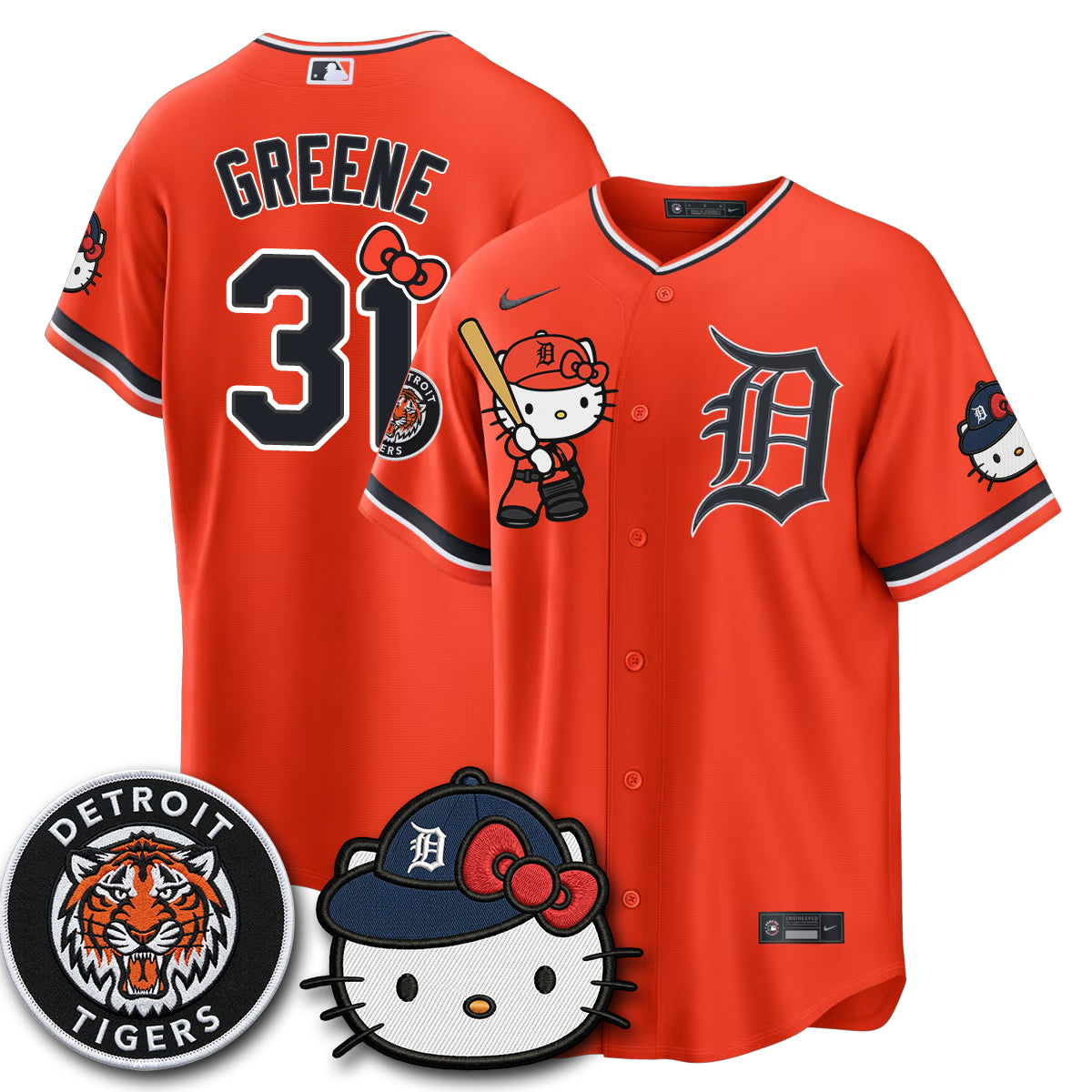 DET x Meow KT Edition Vapor Limited Jersey - Stitched