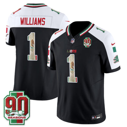 DET Mexico Edition Vapor Jersey - Stitched