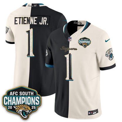 Jacksonville Jaguars 2026 Rivalries Split Vapor Jersey - Stitched