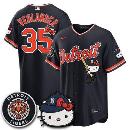 DET x Meow KT Edition Vapor Limited Jersey - Stitched
