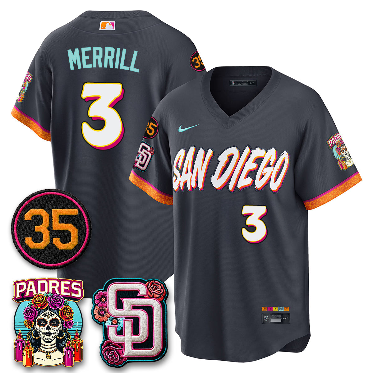 SD 2026 City Connect Vapor Limited Jersey - All Stitched V3