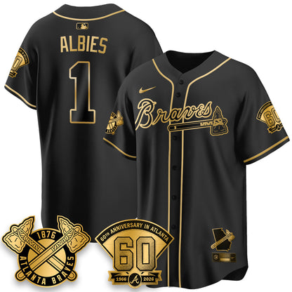 ATL 60th Anniversary Silver Edition Vapor Limited Jersey - All Stitched