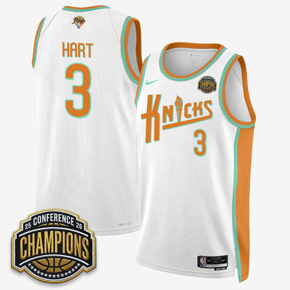 New York Knicks 2026 Eastern Conference Champions Special Edition Jersey V2- Stitched