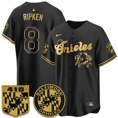 Baltimore Orioles Maryland Flag Vapor Limited Jersey - Stitched