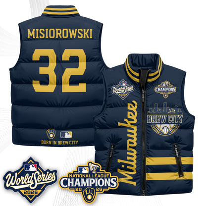 MIL 2026 NL Champions Puffer Vest - Printed