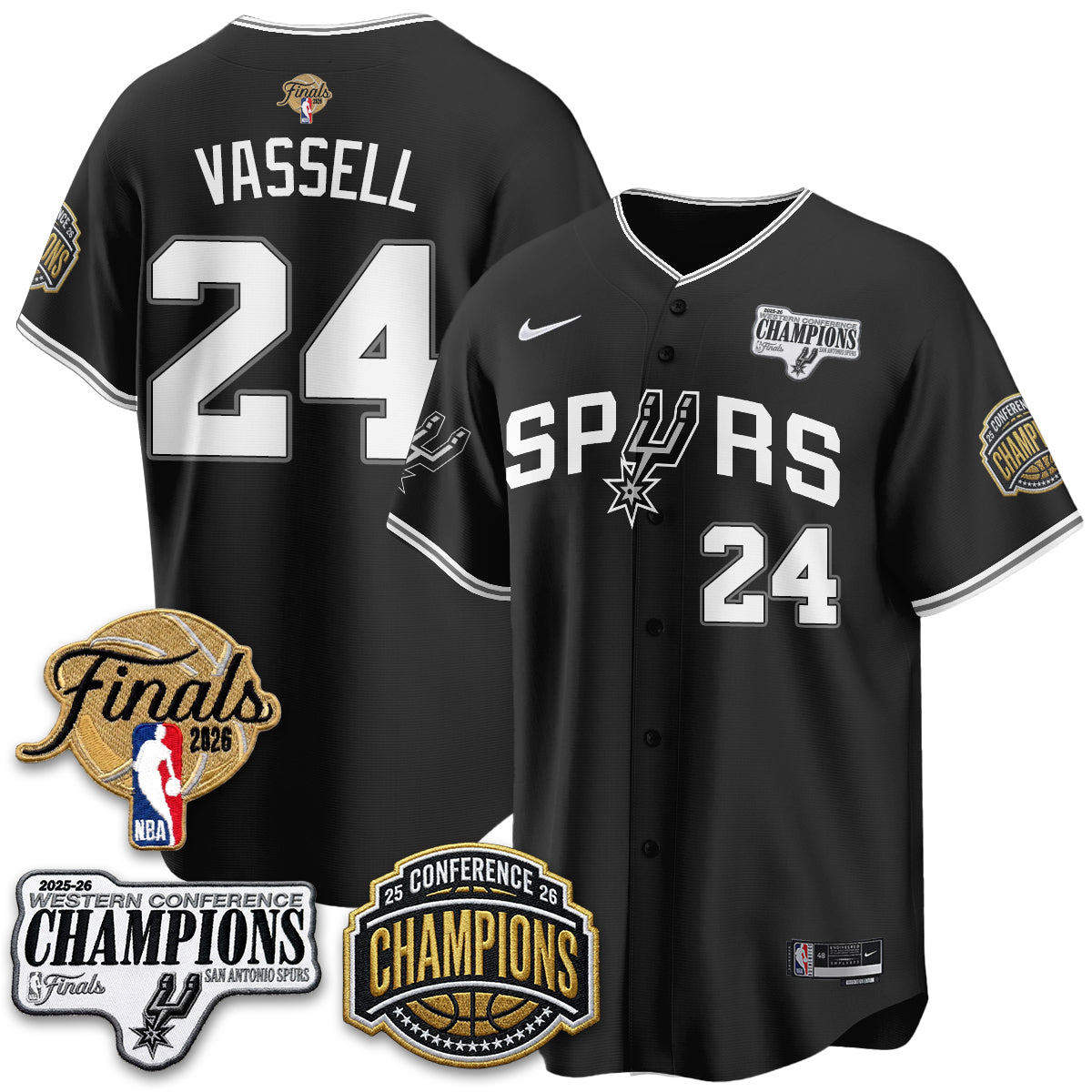 SAS 2026 Basketball Finals Vapor Jersey - Stitched (2)