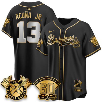 ATL 60th Anniversary Silver Edition Vapor Limited Jersey - All Stitched