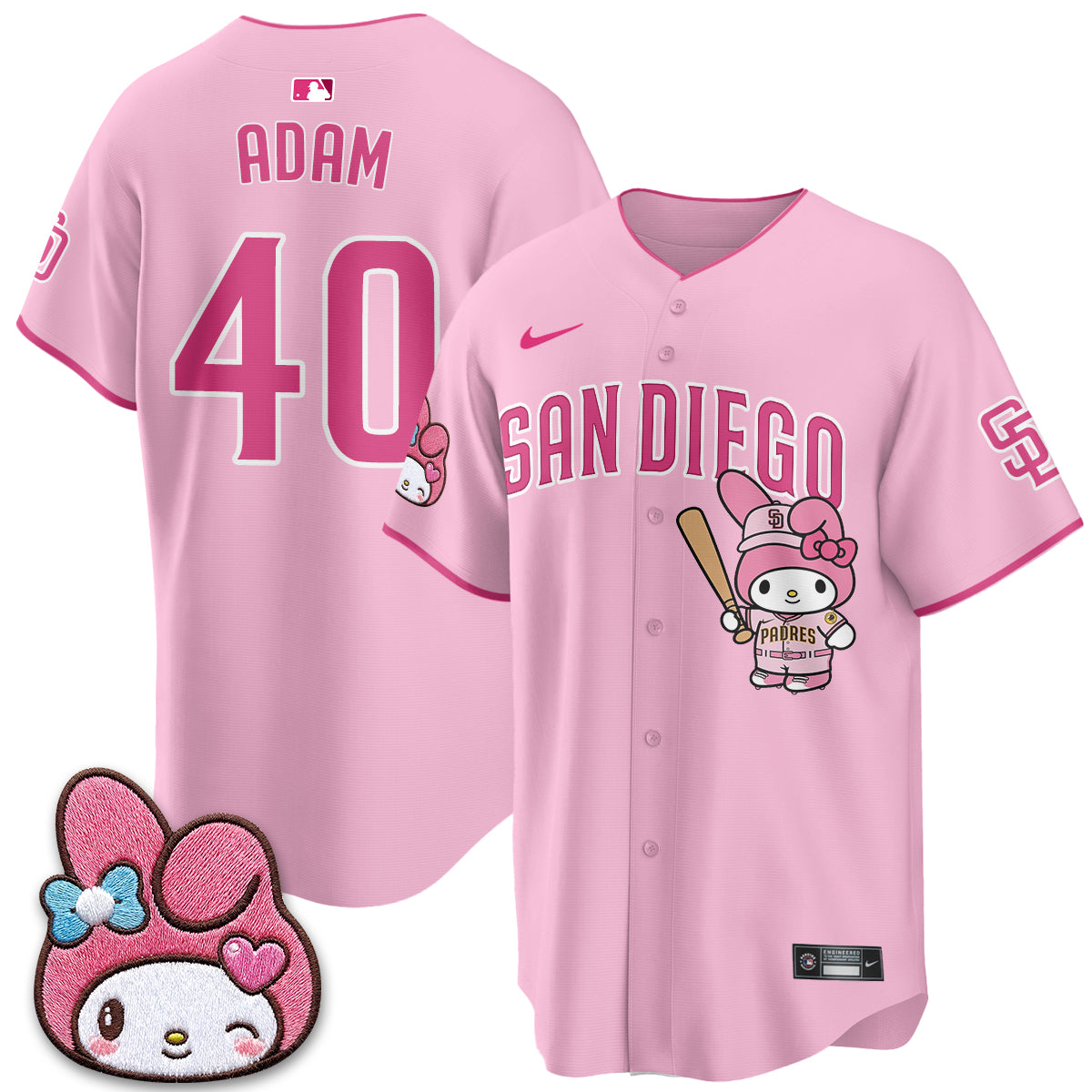 SD x Pink Sanrio Friend Vapor Jersey - Stitched