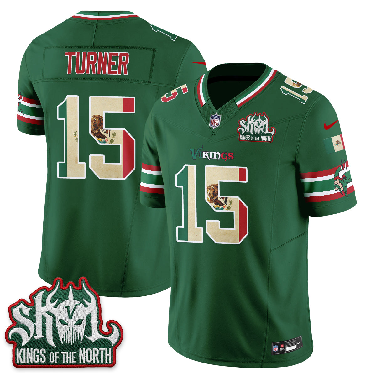 MIN Mexico Edition Vapor Jersey - Stitched