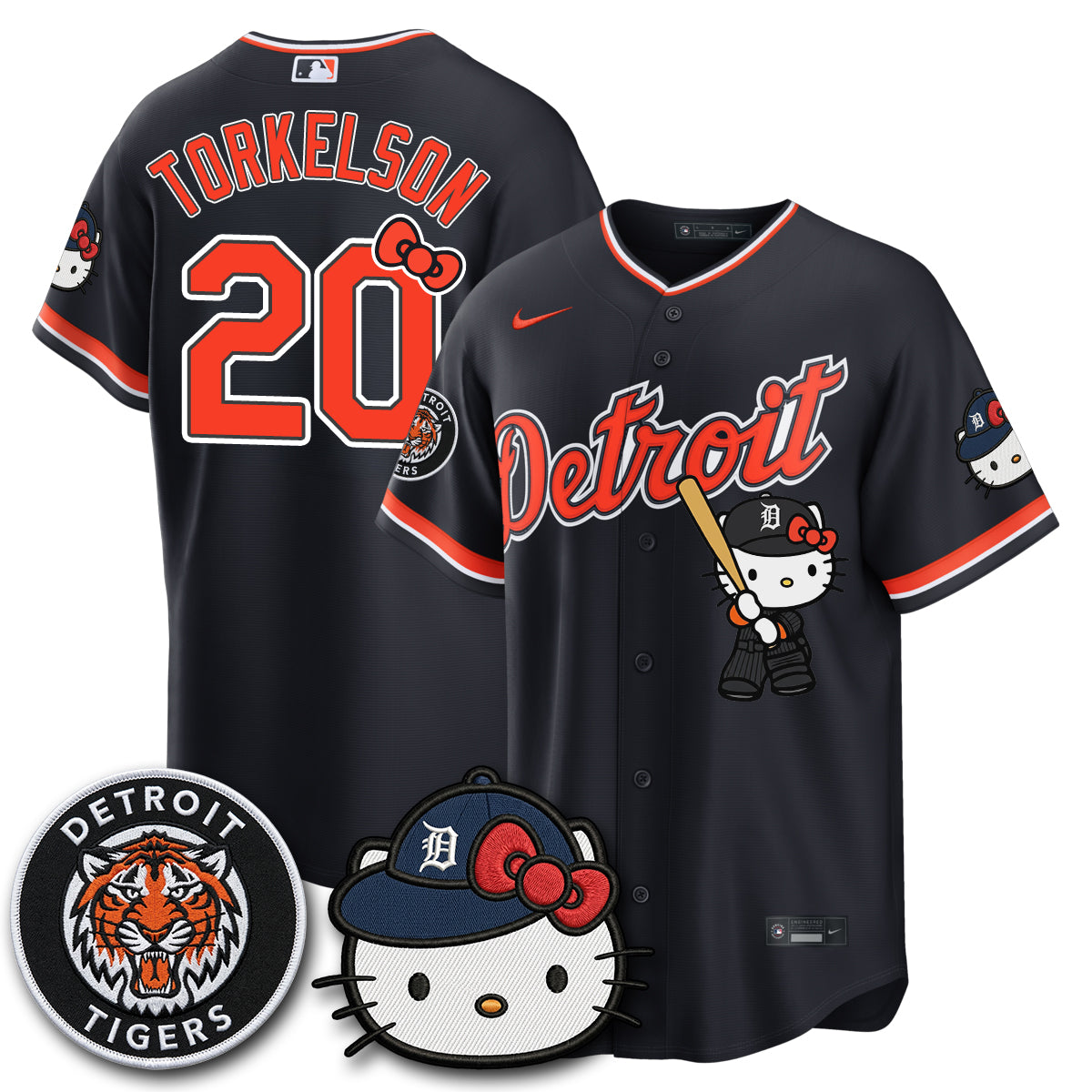DET x Meow KT Edition Vapor Limited Jersey - Stitched