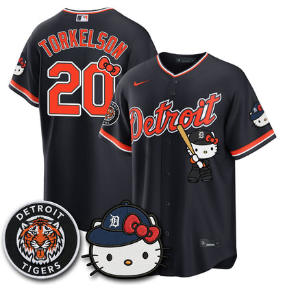DET x Meow KT Edition Vapor Limited Jersey - Stitched
