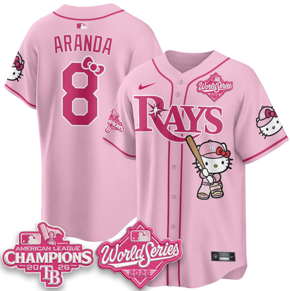 TB WS26 & AL Champions x Meow KT Vapor Jersey - Stitched