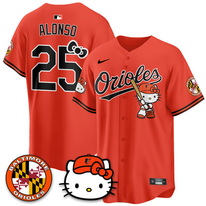 BAL x Meow Kitty Limited City Connect Jersey - Stitched