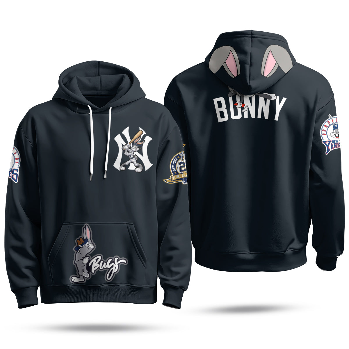 New York Yankees Bunny Vapor Limited Hoodie - Printed