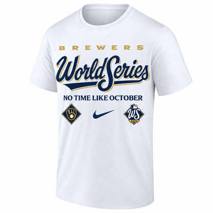 Milwaukee Brewers 2026 NL Champions One Side T-Shirt - Printed V2