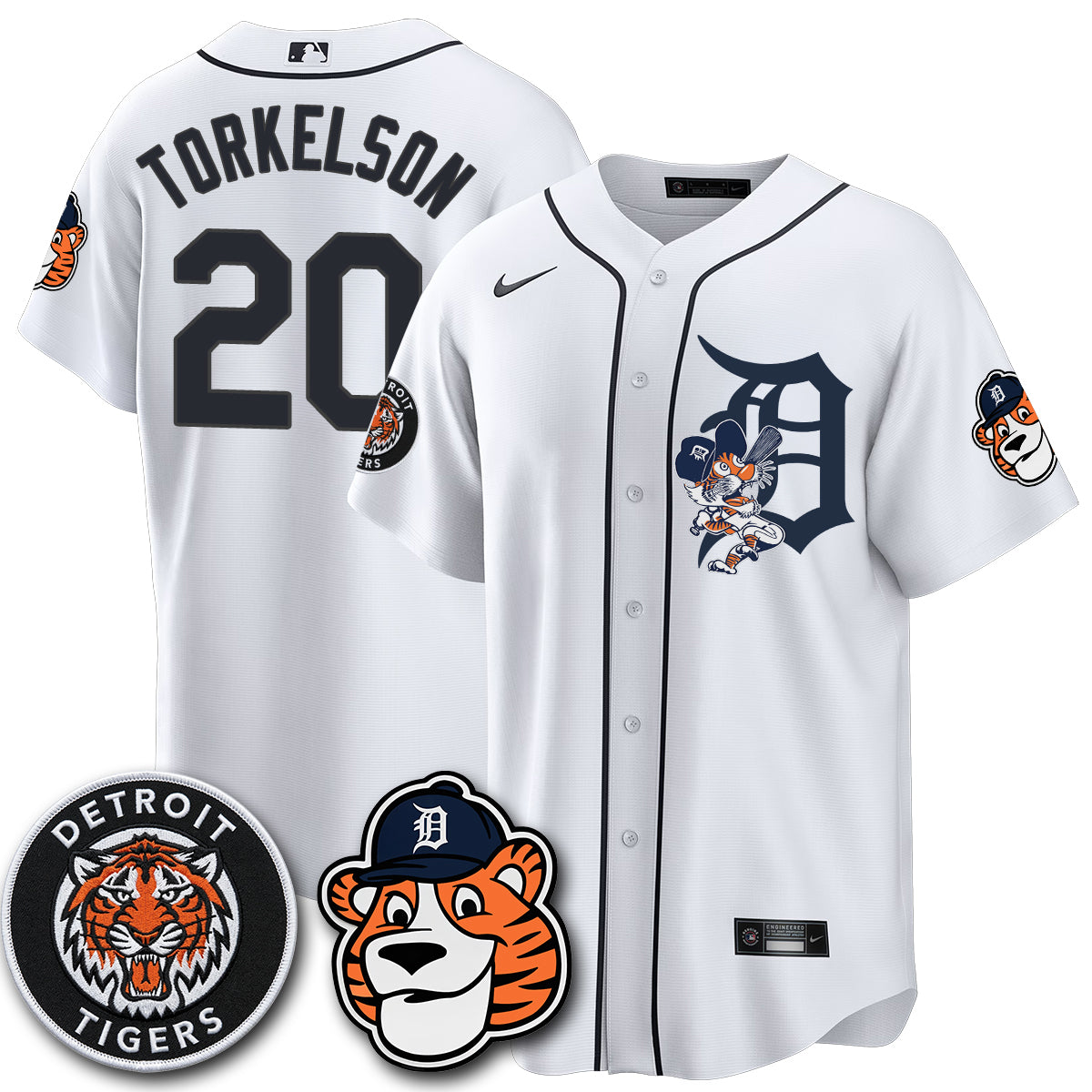 DET Paws Edition Vapor Limited Jersey - Stitched