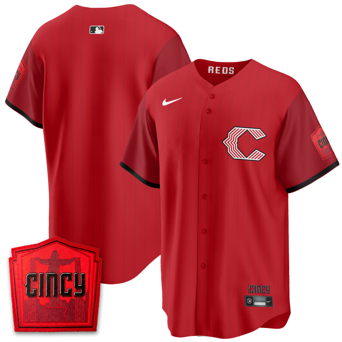 CIN 2026 City Connect Limited Premier Vapor Jersey V4 - All Stitched