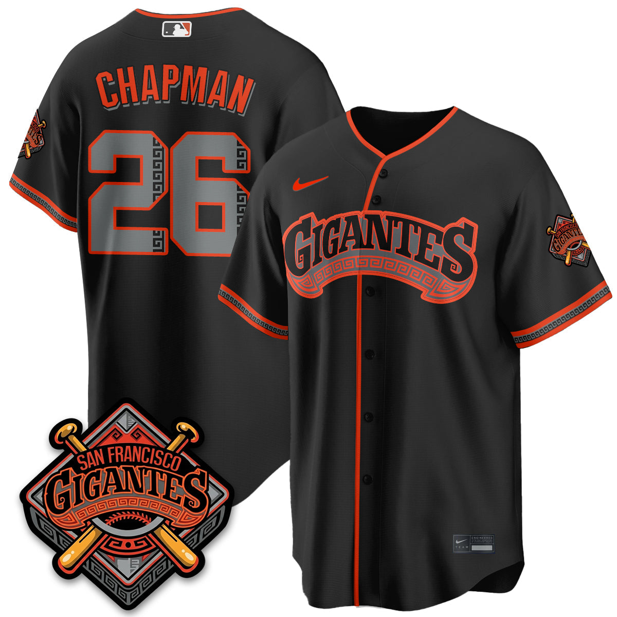 SF GIGANTES Vapor Limited Jersey - All Stitched