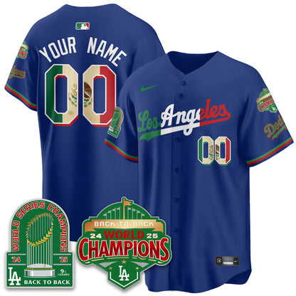 CUSTOM LAD Mexico Vapor Limited Jersey - 9x & B2B Champs - All Stitched