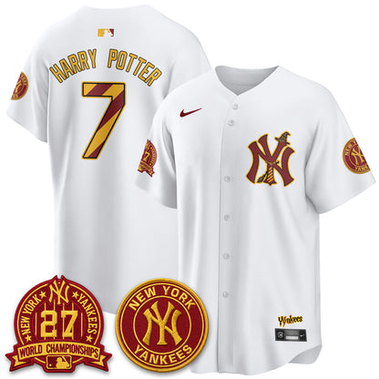 NYY x HP 25 Years of Magic Vapor Limited Jersey - Stitched