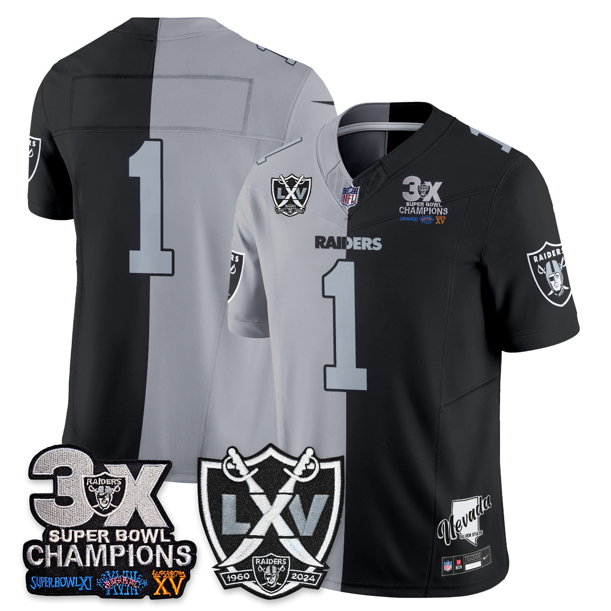 LVR Split Edition Vapor Jersey V2- Stitched