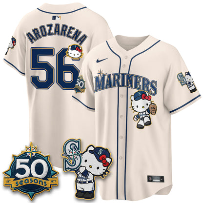 SEA x Meow KT Night Limited Teal Jersey - All Stitched