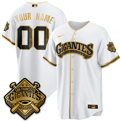 SF GIGANTES Vapor Limited Custom Jersey - All Stitched