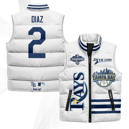 Tampa Bay Rays "Devil Rays" Puffer Vest - Printed