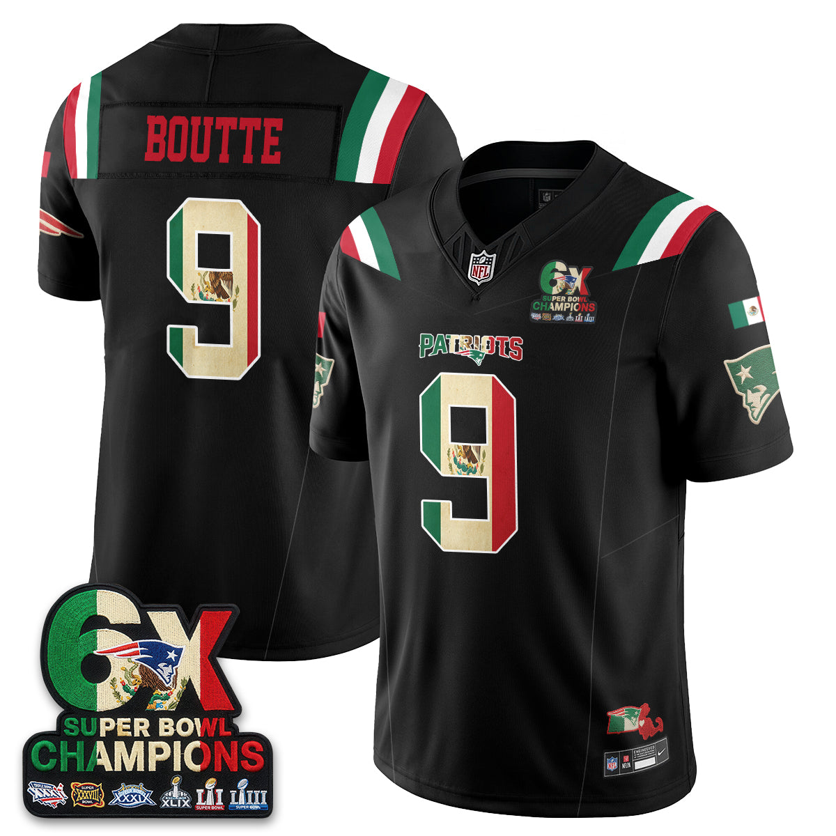 NE Mexico Edition Vapor Jersey - Stitched
