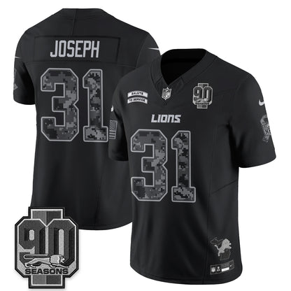 Detroit Lions 2026 Salute to Service Vapor Jersey V2- Stitched