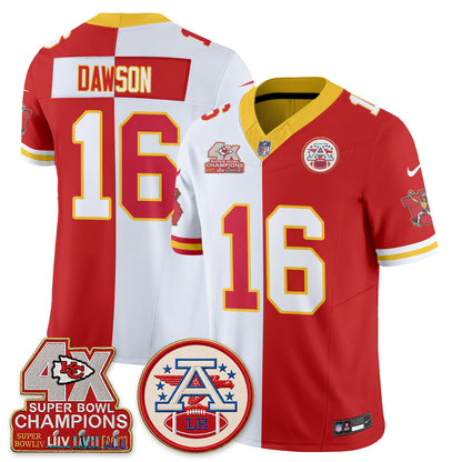 KC Throwback Split Vapor Jersey - Stitched