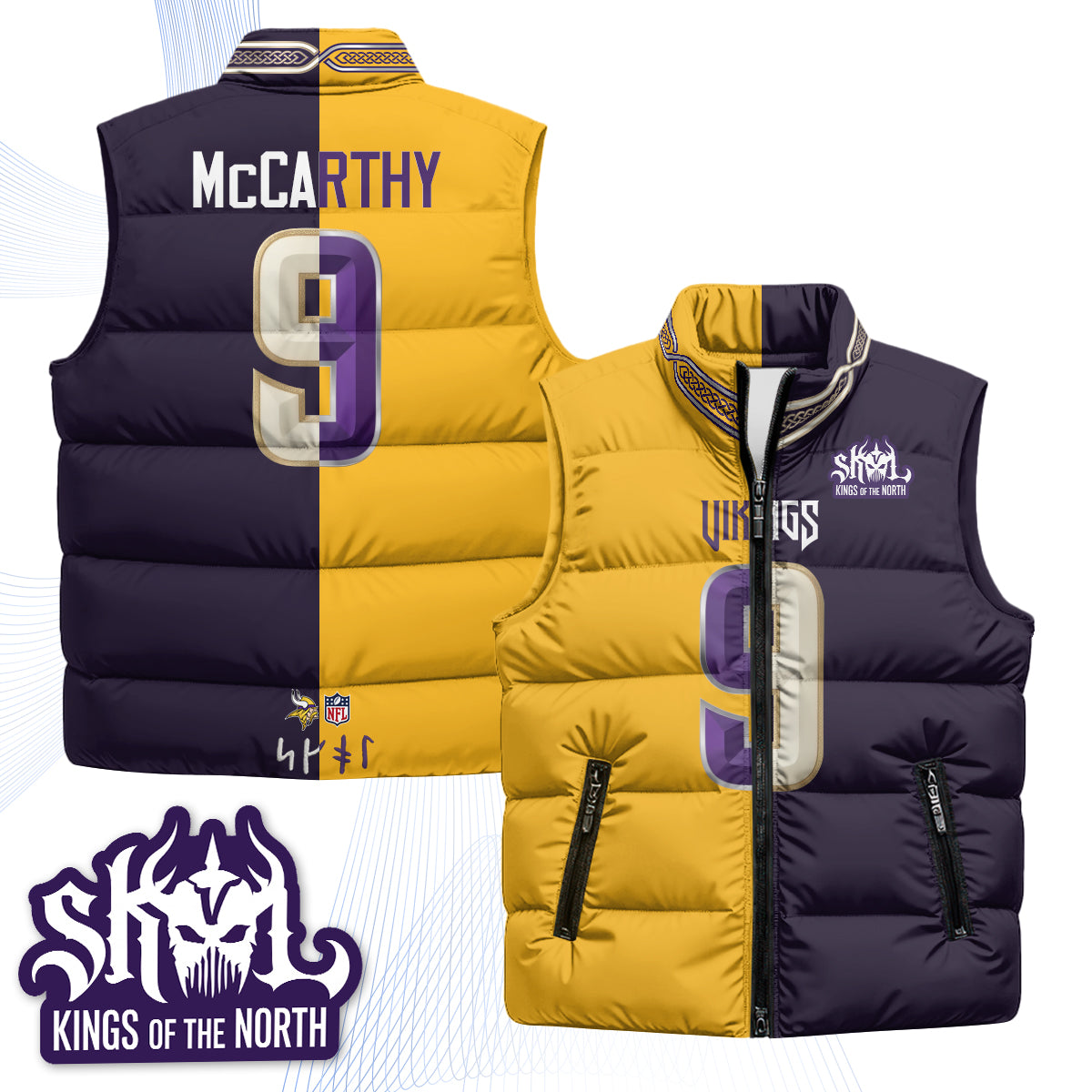 MIN 2026 Rivalries Puffer Vest - Printed