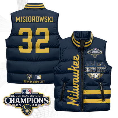 MIL "Brew City" Puffer Vest - Printed V3
