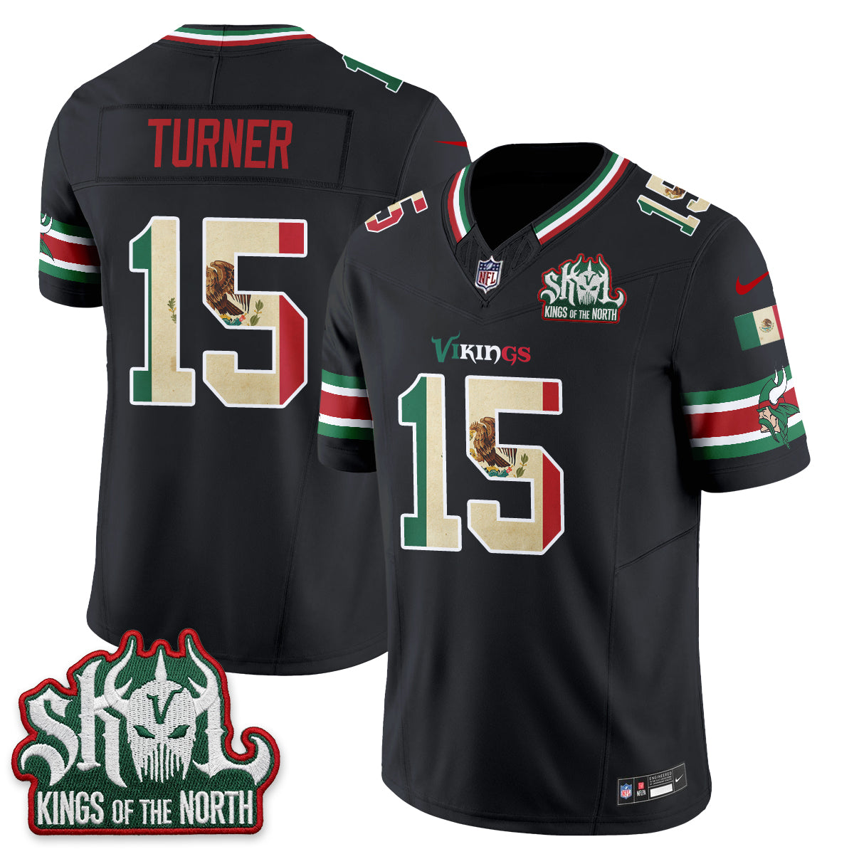MIN Mexico Edition Vapor Jersey - Stitched