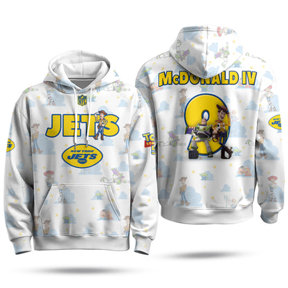 NYJ x Infinity & Beyond Hero Edition Pullover Hoodie - Printed