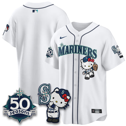 SEA x Meow KT Night Limited Teal Jersey - All Stitched