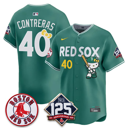 Boston Red Sox x Meow KT Vapor Limited Jersey - Stitched