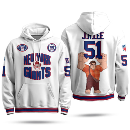 NYG x Arcade Wrecker Edition Pullover Hoodie - Printed